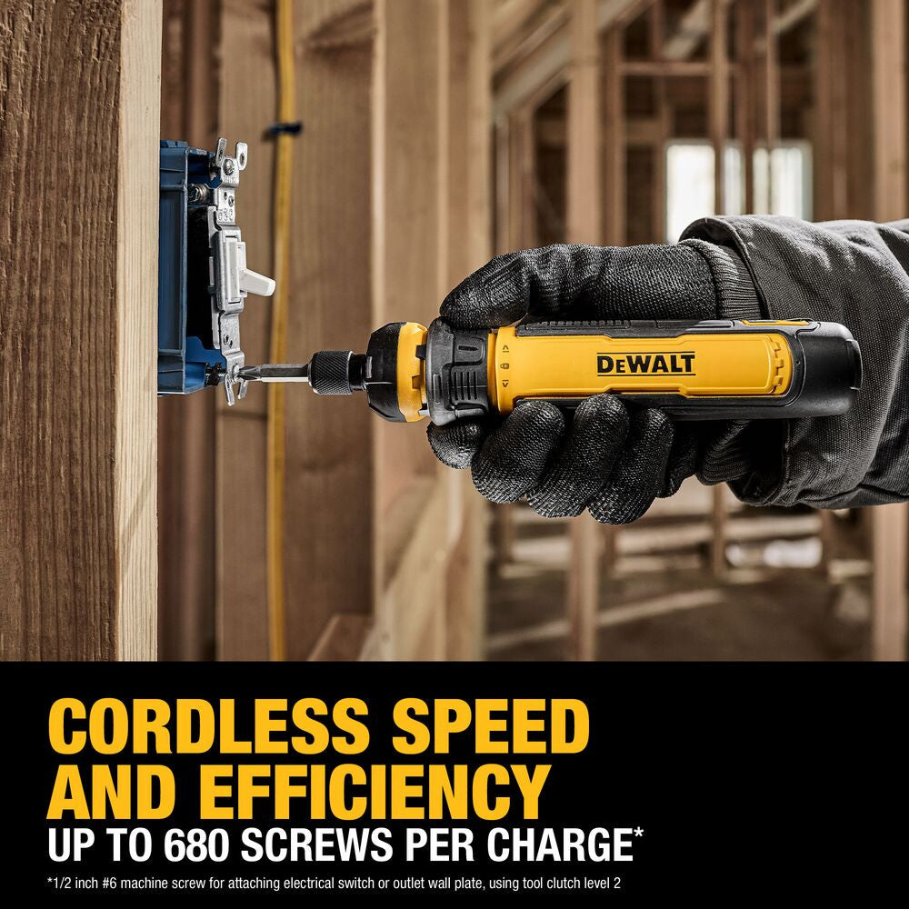 DeWalt DWHT66719 14pc 4V Cordless FLEXDRIVE Screwdriver Set