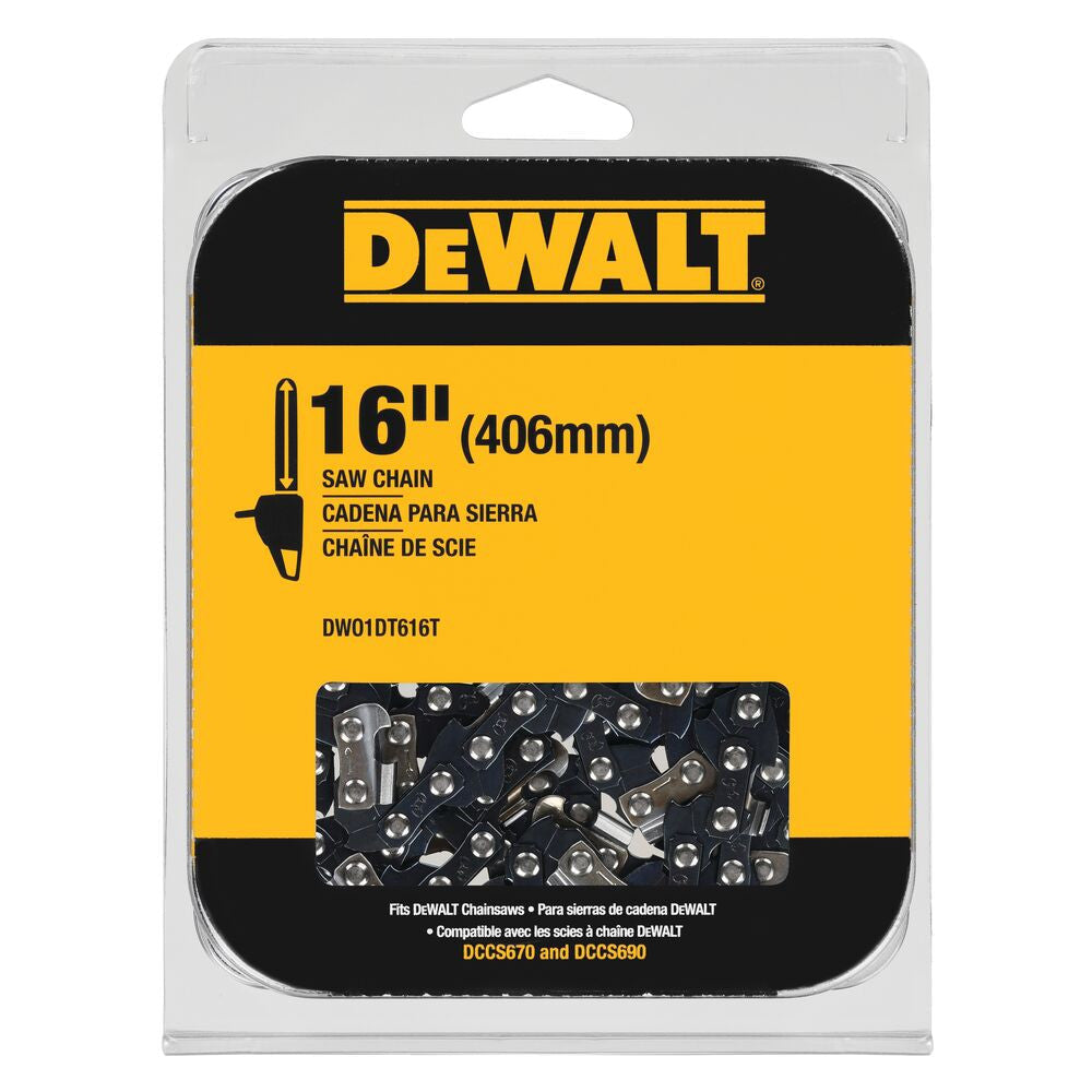 DeWalt DWO1DT616T 16 Inch Chainsaw Replacement Chain