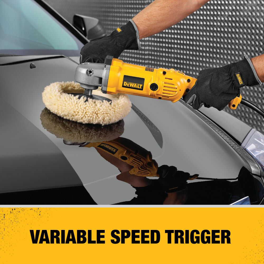 DeWalt DWP849X 7 inch / 9 inch Variable Speed Polisher with Soft Start