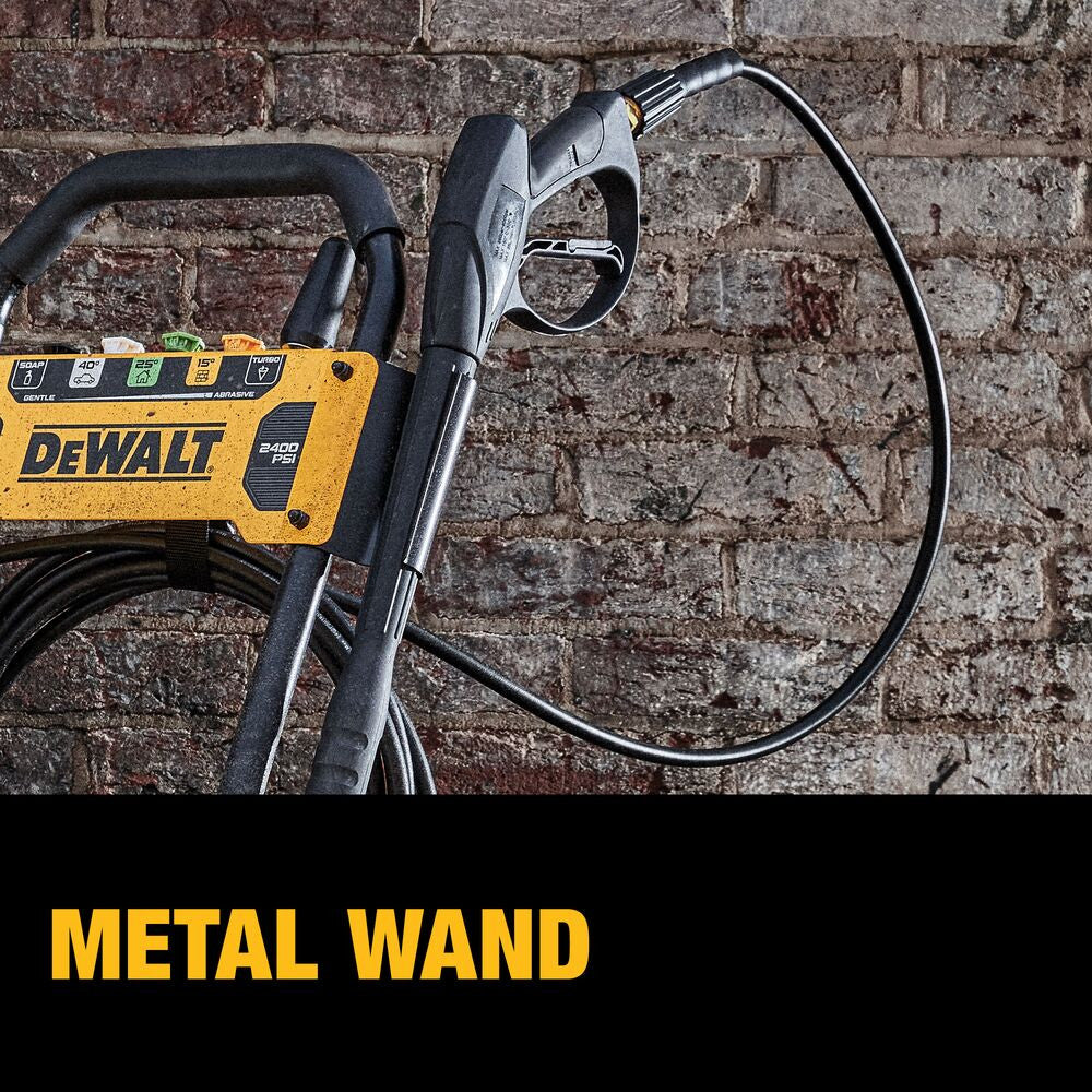 DeWalt DWPW2400 2400 PSI 1.1 GPM Cold Water Electric Pressure Washer