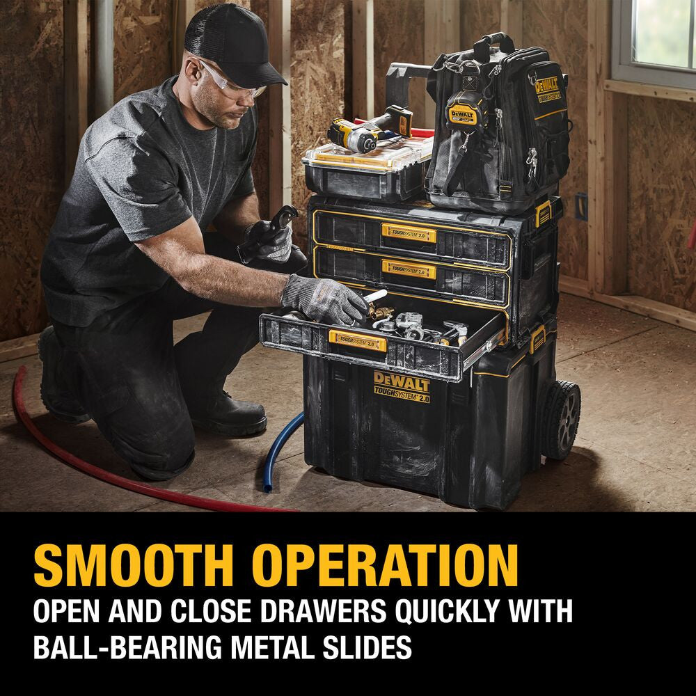 DeWalt DWST08330 TOUGHSYSTEM 2.0 3-Drawer Tool Box