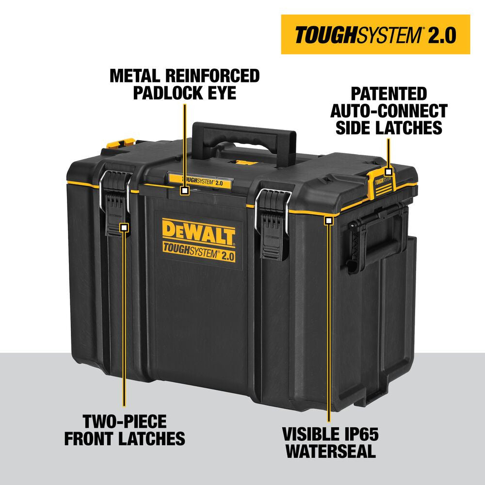 DEWALT DWST08400 TOUGHSYSTEM 2.0 22-Inch Extra Large Tool Case
