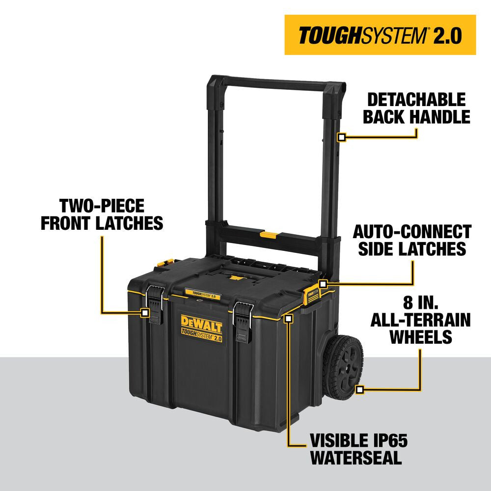 DeWalt DWST08450 TOUGHSYSTEM 2.0 24 Inch Rolling Tool Box