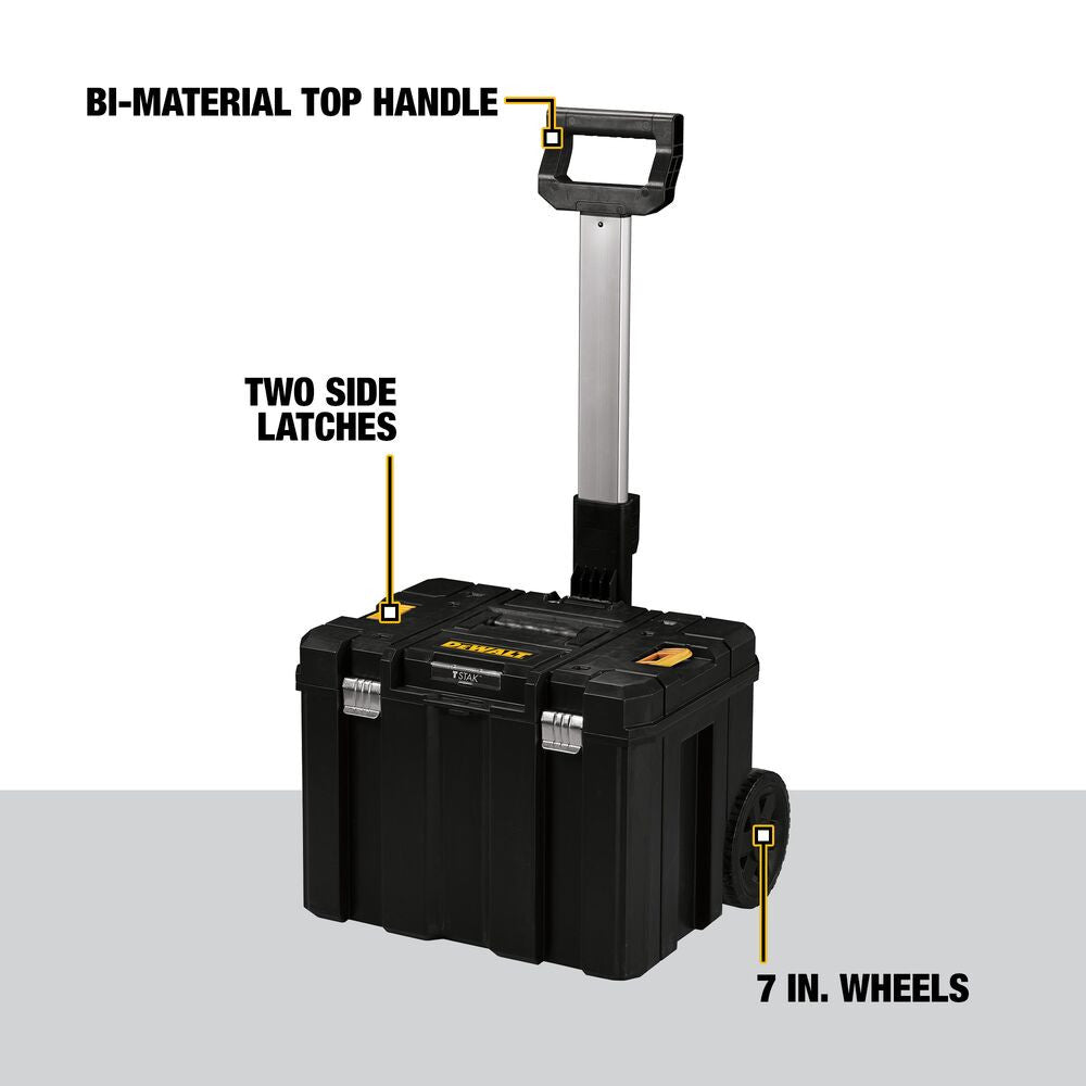 DeWalt DWST17820 TSTAK Mobile Storage Deep Box on Wheels