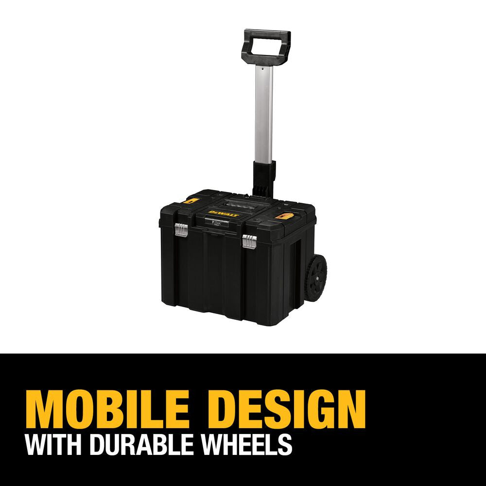 DeWalt DWST17820 TSTAK Mobile Storage Deep Box on Wheels