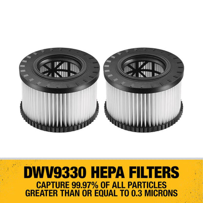 DeWalt DWV010 8 Gallon Wet/Dry HEPA/RRP Dust Extractor