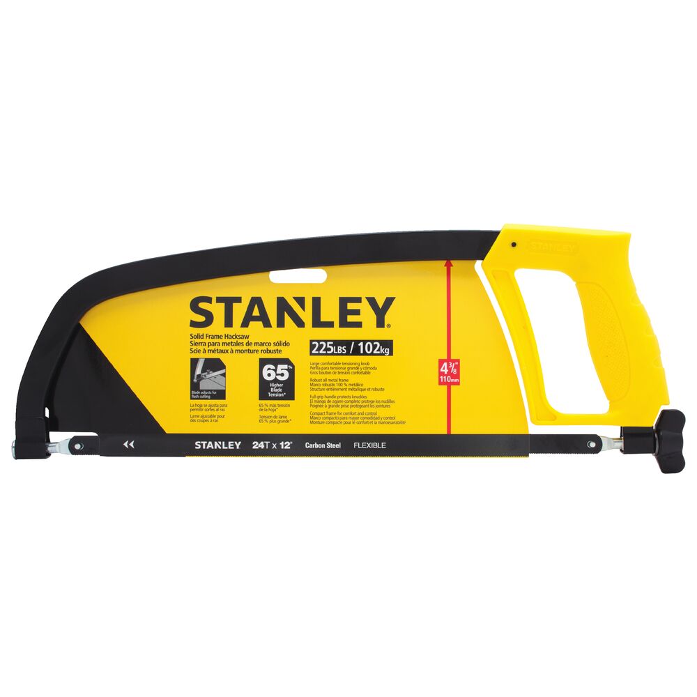 Stanley 12in D-Shape Hacksaw