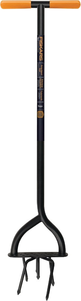 Fiskars 40in Steel Long-Handled Extended Reach Tiller