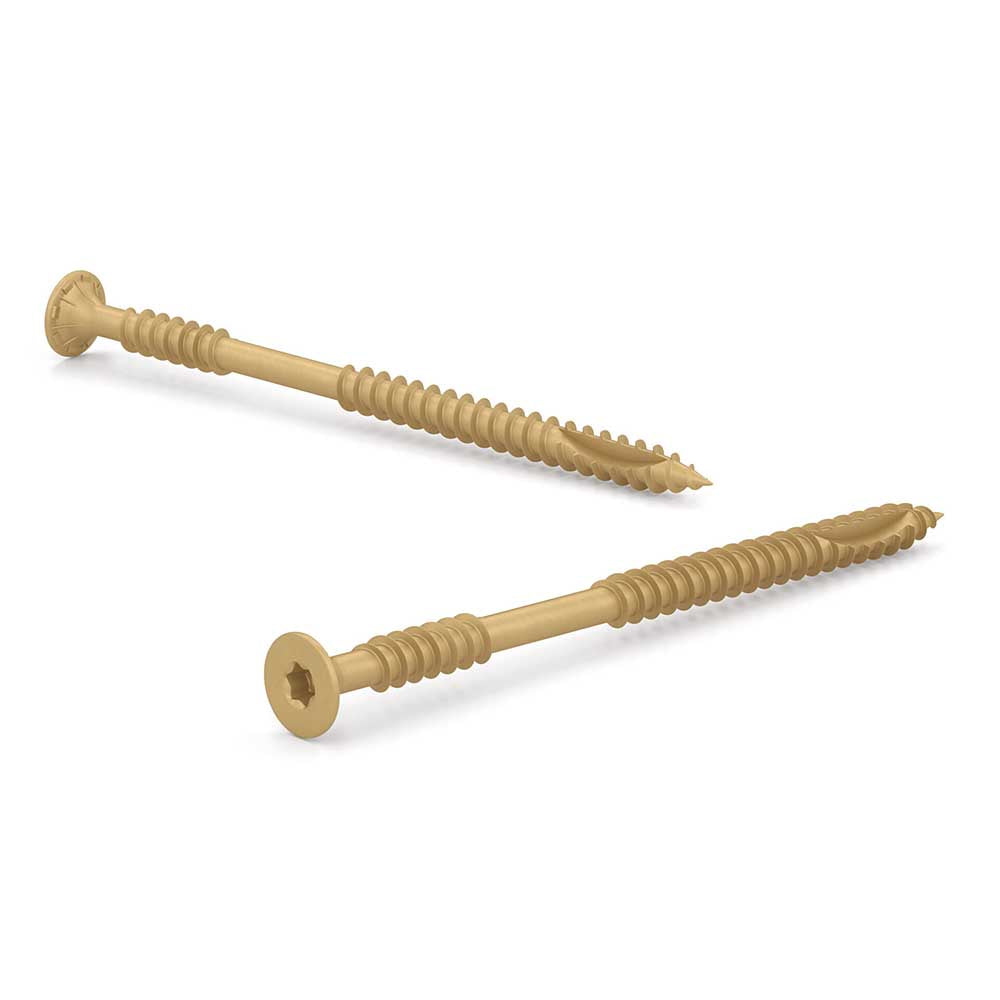 #9 x 2-1/2 Power Drive EVO Tan Construction Screws - 300pk
