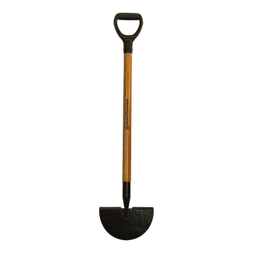 Holland Greenhouse Garden Edger with Wood D-Handle