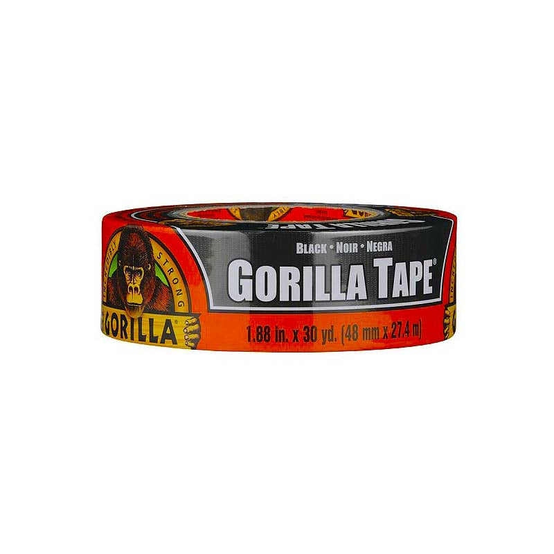 Gorilla 1.88in x 30yd Duct Tape - Black