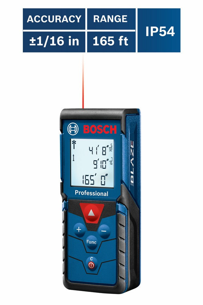 Bosch GLM165-40 BLAZE Pro 165 Ft. Laser Measure