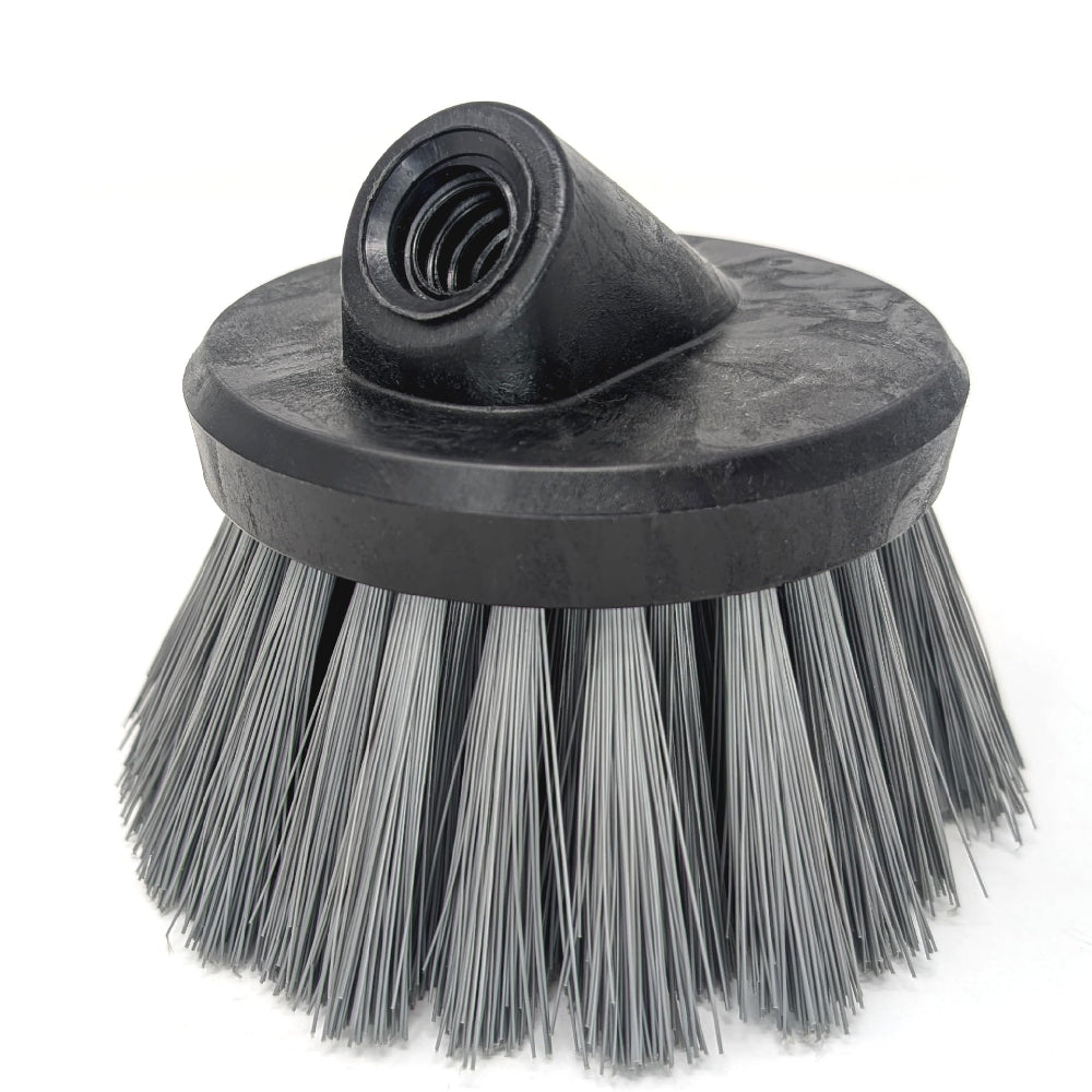 Guttermaster 4-1/2in Grey Round Stiff Brush