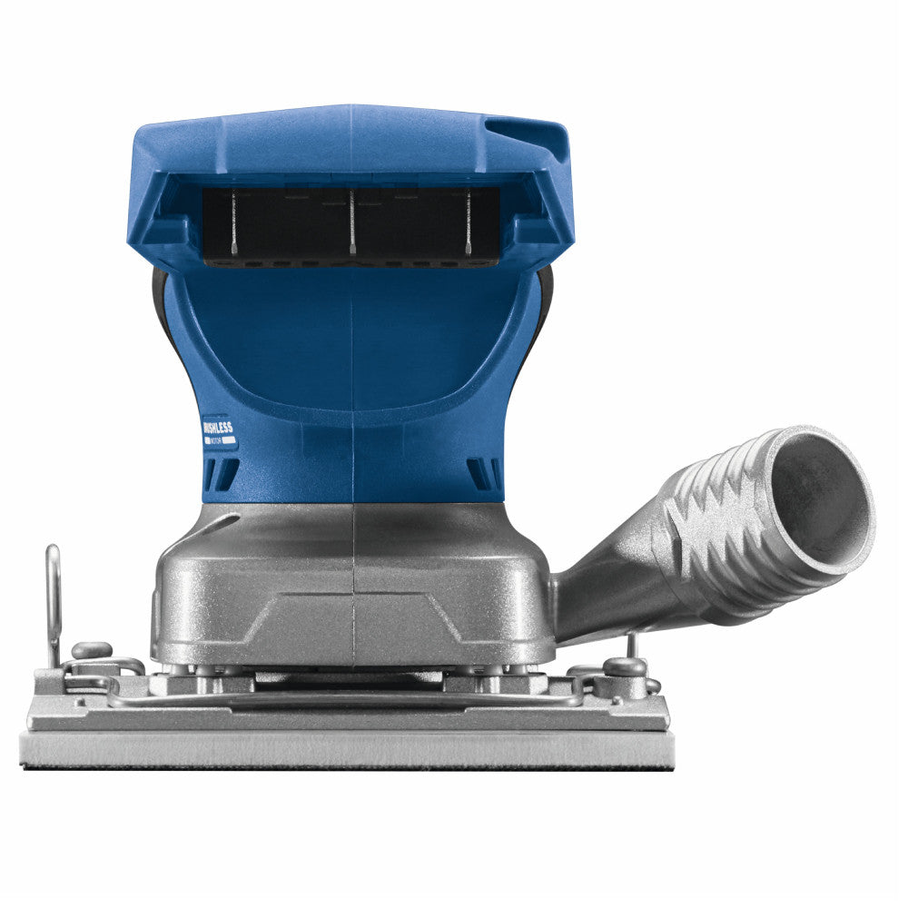 Bosch GSS18V-40N 18V Cordless Brushless Sheet Orbital Finishing Sander (Tool Only) showing sander from a different angle