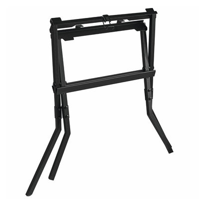 Bosch RBGTA570 Folding Table Saw Scissor Stand showing with stand folded up to storage