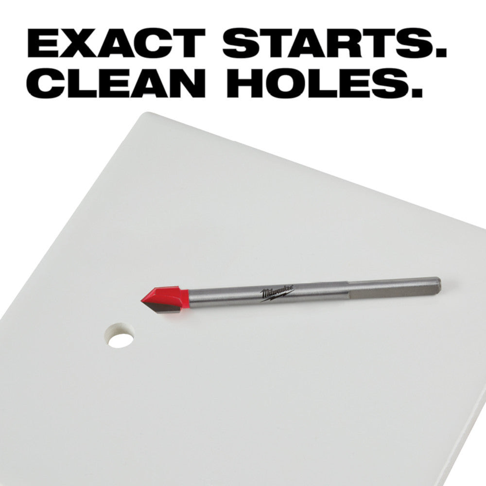 Milwaukee 48-20-8982 1/4 Inch Glass and Tile Bit