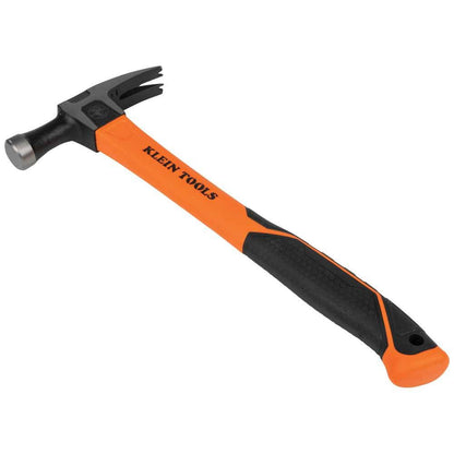 Klein Tools H80718 15 Inch 18oz Straight-Claw Electrician foots Hammer
