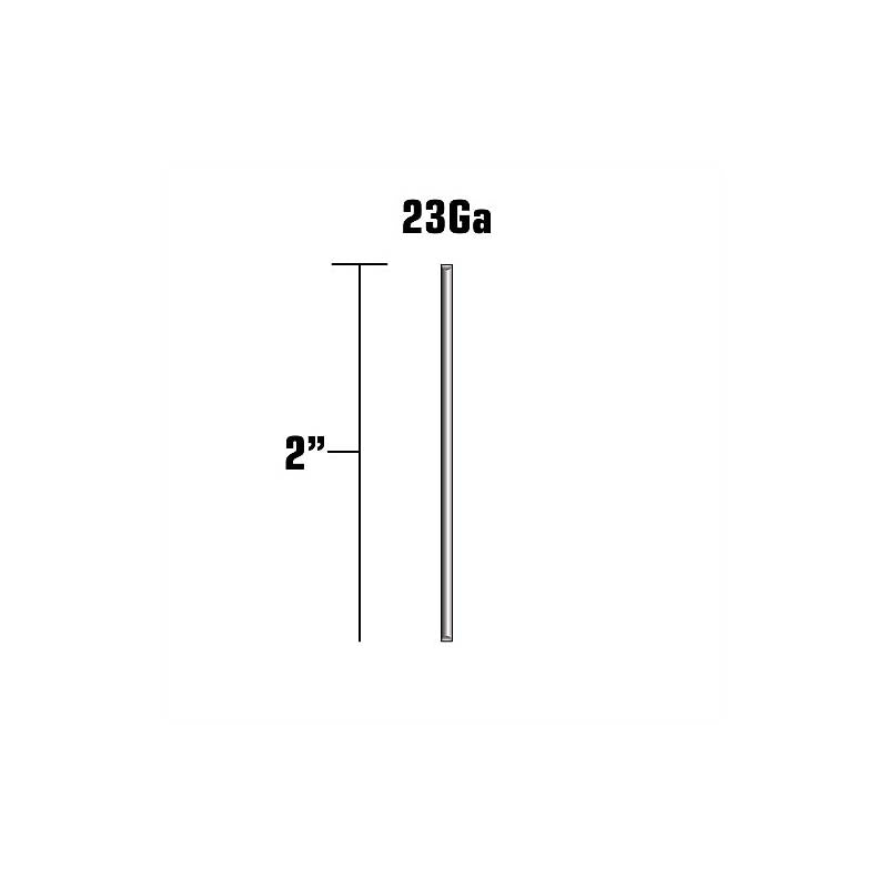 Metabo HPT 2in 23 Gauge Galvanized Headless Pins - 2,000pk