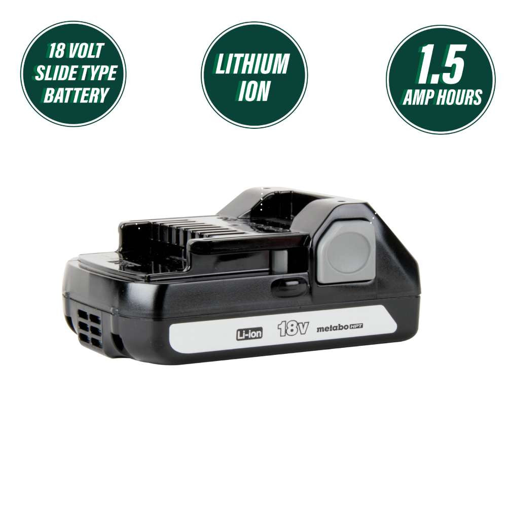 Metabo HPT 339782 18V 3.0 Ah Compact Li-Ion Battery