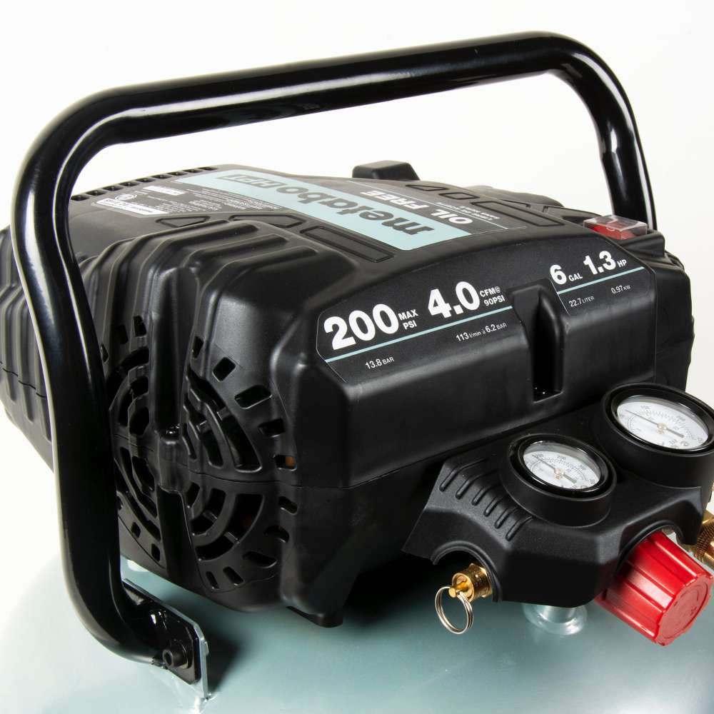 Metabo HPT EC914SM THE TANK 6-Gallon High Capacity Pancake Air Compressor
