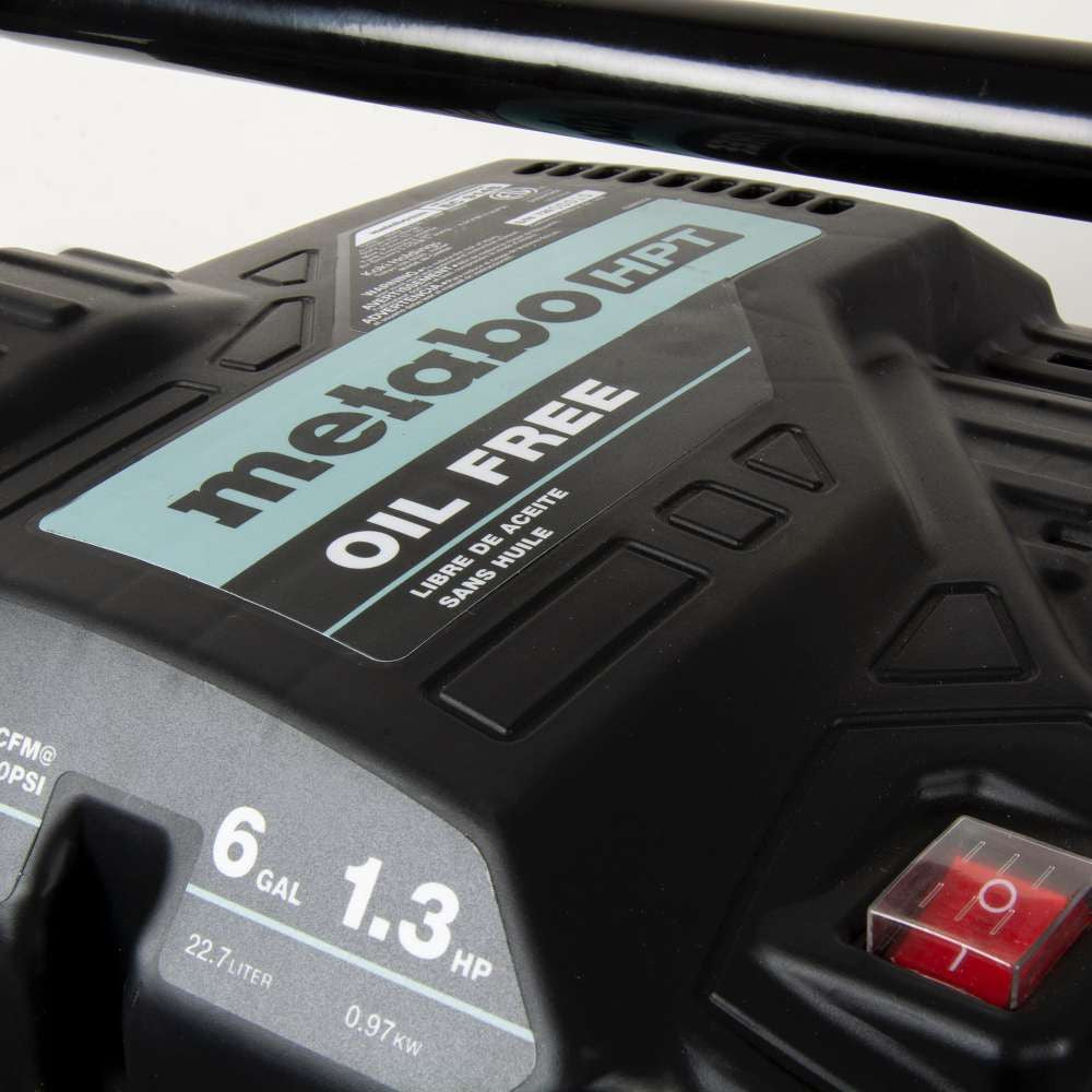 Metabo HPT EC914SM THE TANK 6-Gallon High Capacity Pancake Air Compressor