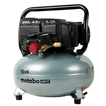 Metabo HPT EC914SM THE TANK 6-Gallon High Capacity Pancake Air Compressor