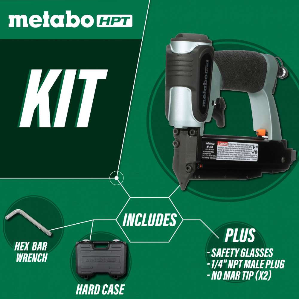 Metabo HPT NP35A 1-3/8 inch 23-Gauge Micro Pin Nailer