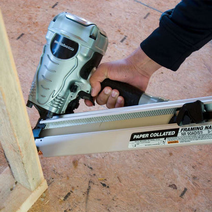 Metabo HPT NR90ADS1 3-1/2 Inch 30-Degree Paper Collated Framing Nailer