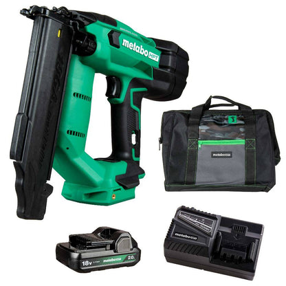Metabo HPT NT1850DFTM 18V Cordless Brushless Compact 18-Gauge 2 Inch Brad Nailer Kit