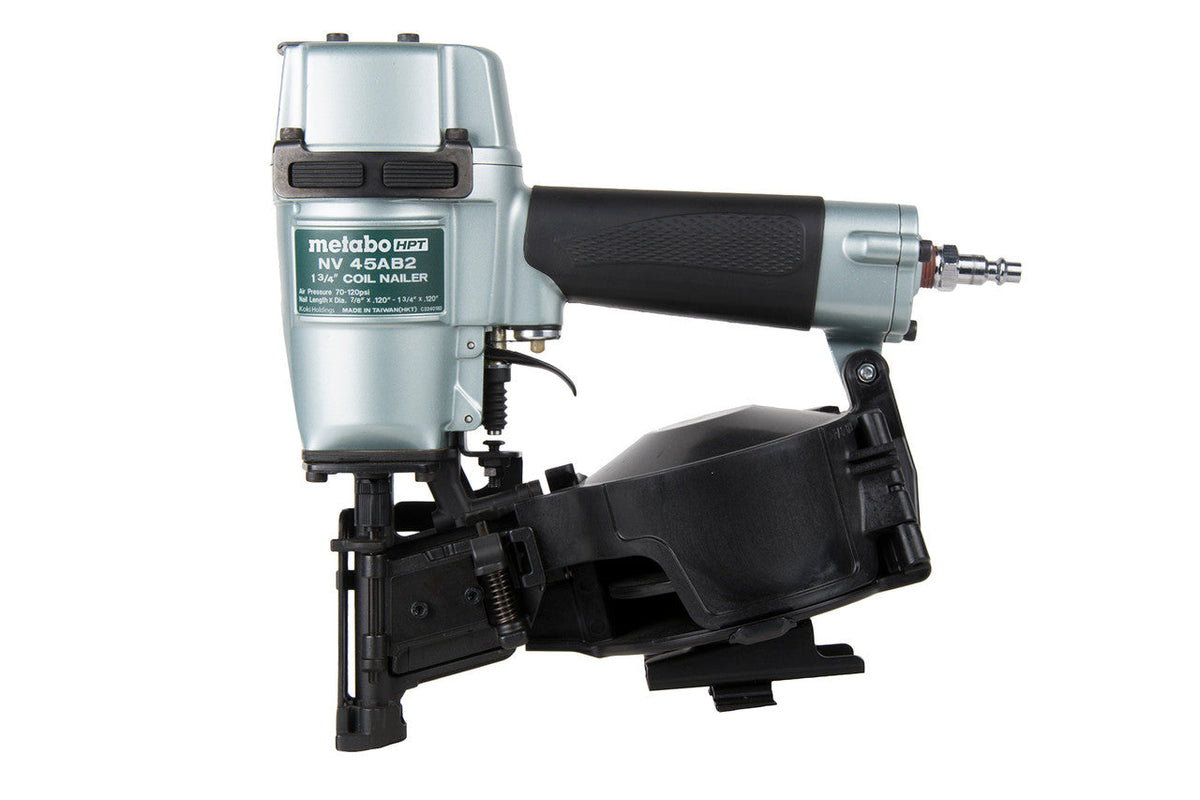 Metabo HPT NV45AB2 1-3/4 Inch Coil Roofing Nailer