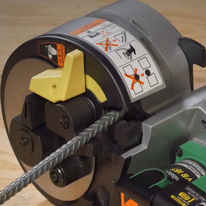 Metabo HPT VB16YM 8 Amp Portable Rebar Bender and Cutter