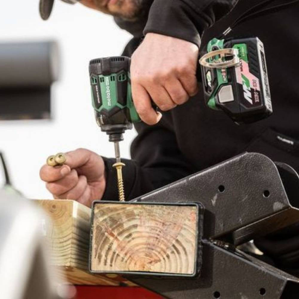 Metabo HPT WH36DCQ4M 36V MultiVolt Cordless Brushless 1/4 inch Triple Hammer Bolt Impact Driver (Tool Only)