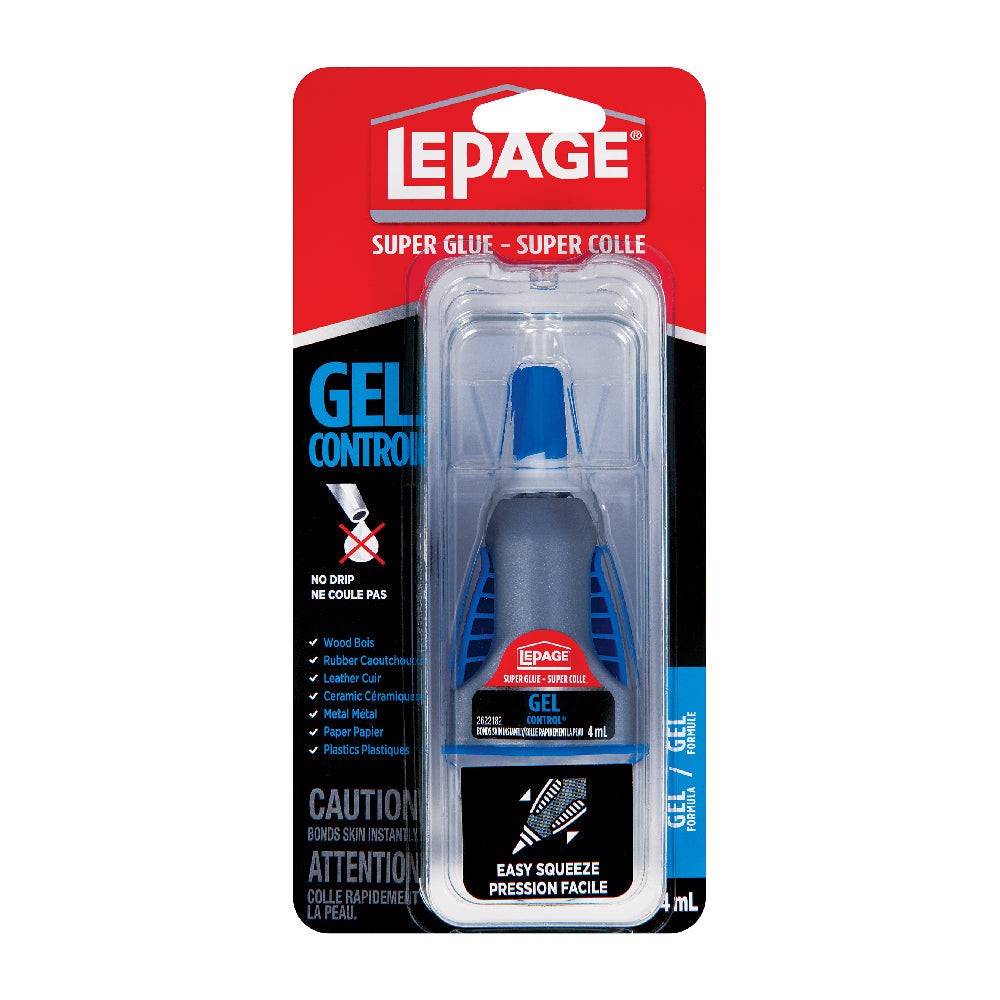 LePage 4ml Super Glue Gel Control