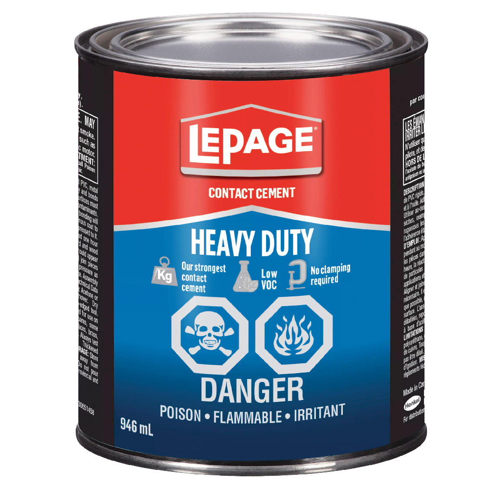 LePage 946ml Heavy Duty Contact Cement
