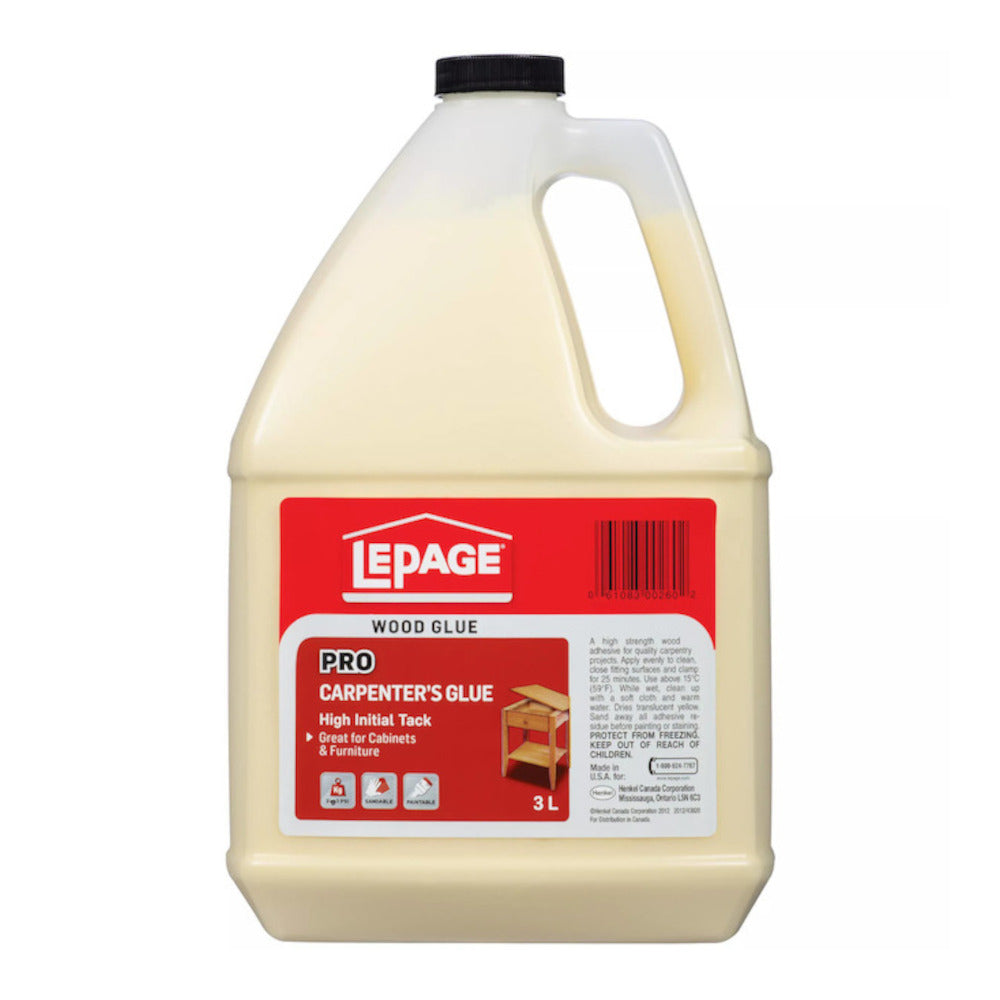LePage 3-Litre Pro Carpenter's Glue