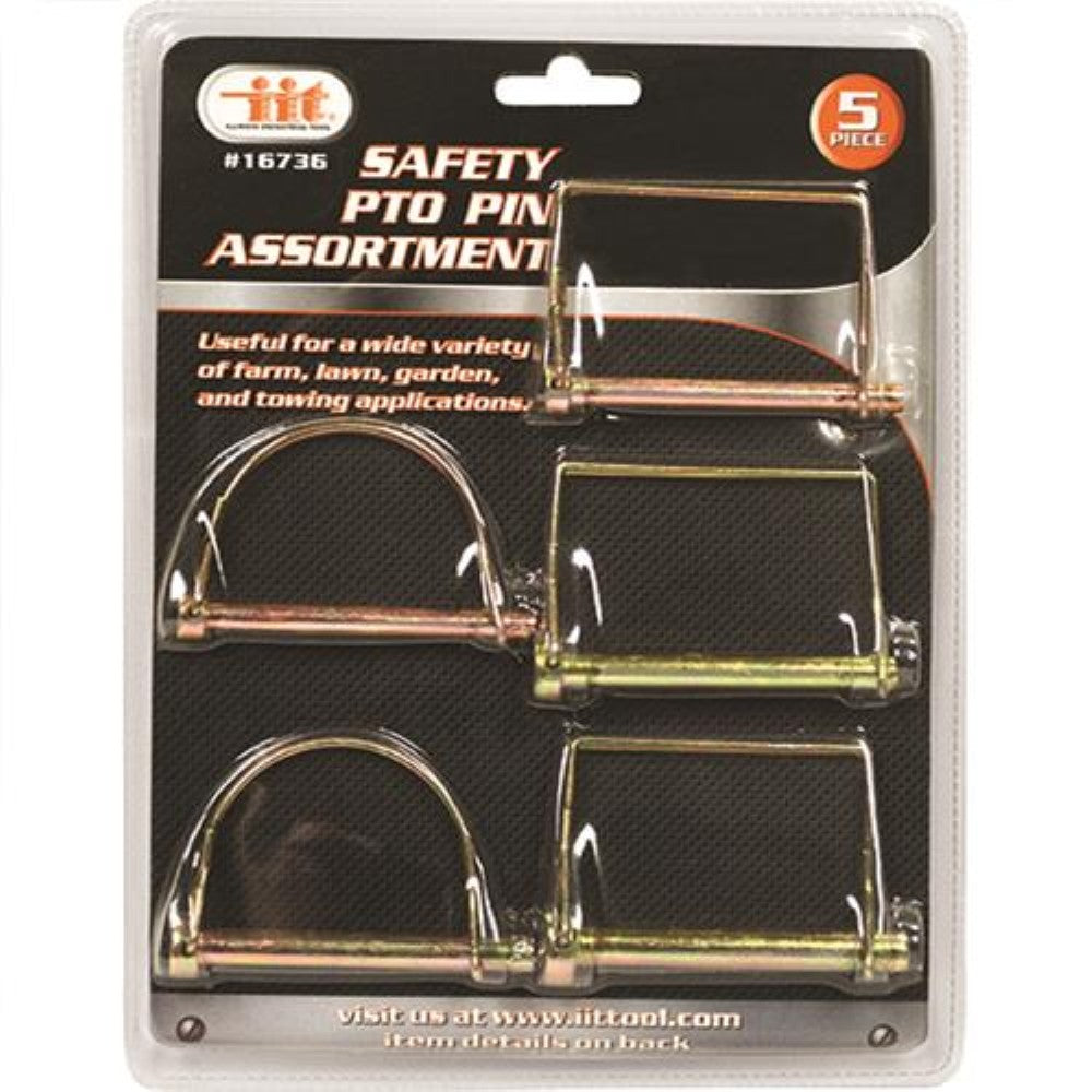 IIT 5pc Safety PTO Pin Assortment Set