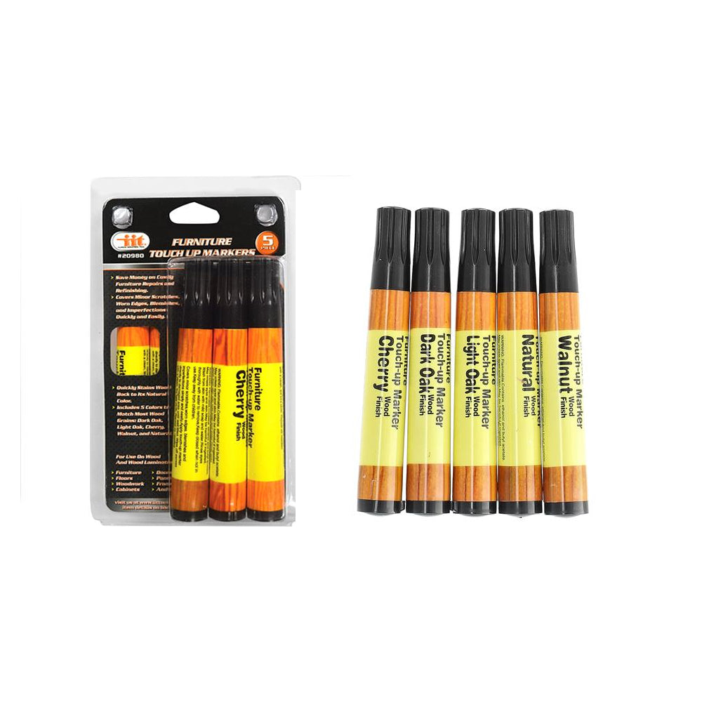 IIT 5pc Furniture Touch-Up Marker Set