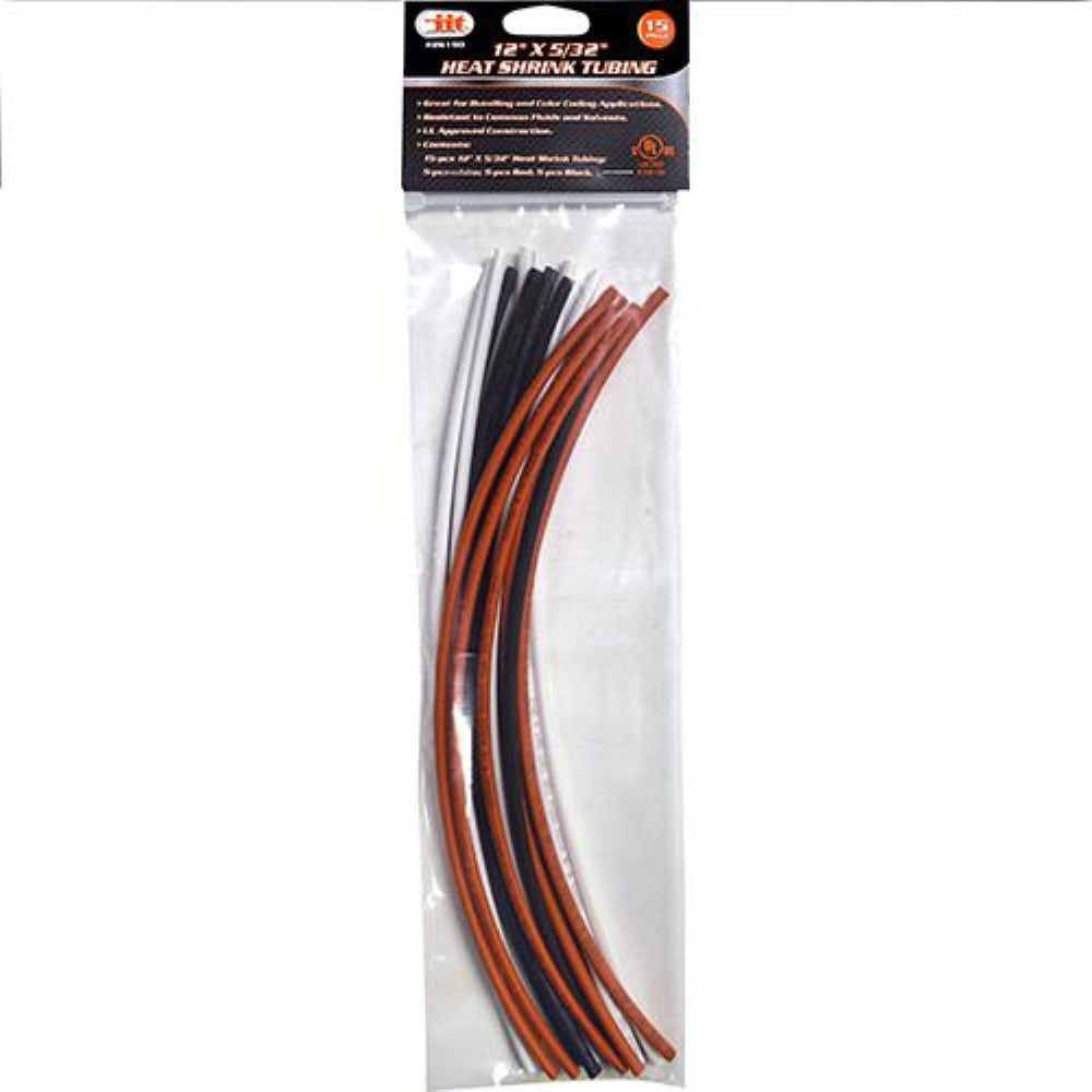 IIT 15pc 5/32in Heat Shrink Tubing Set