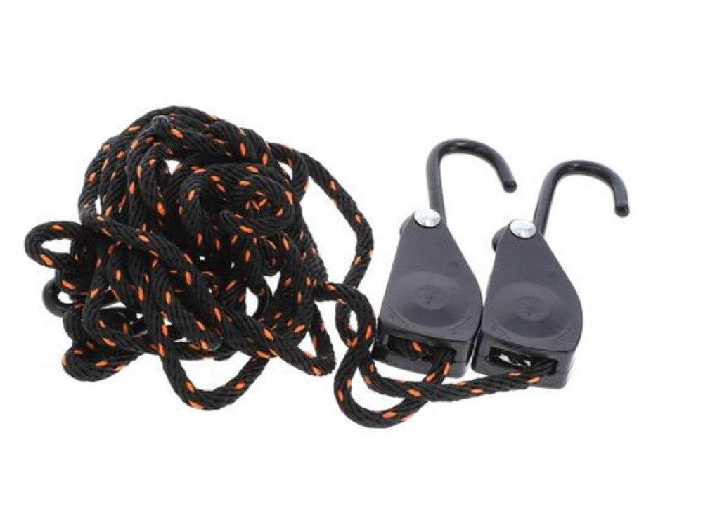 IIT 2pc Ratcheting Rope Hoist Set
