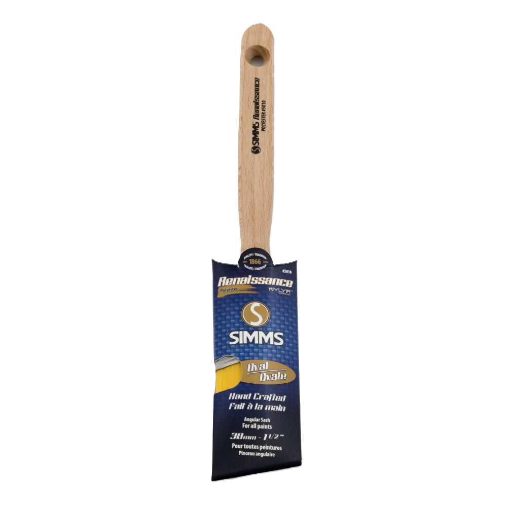 SIMMS 1-1/2in Renaissance Oval Sash Paint Brush