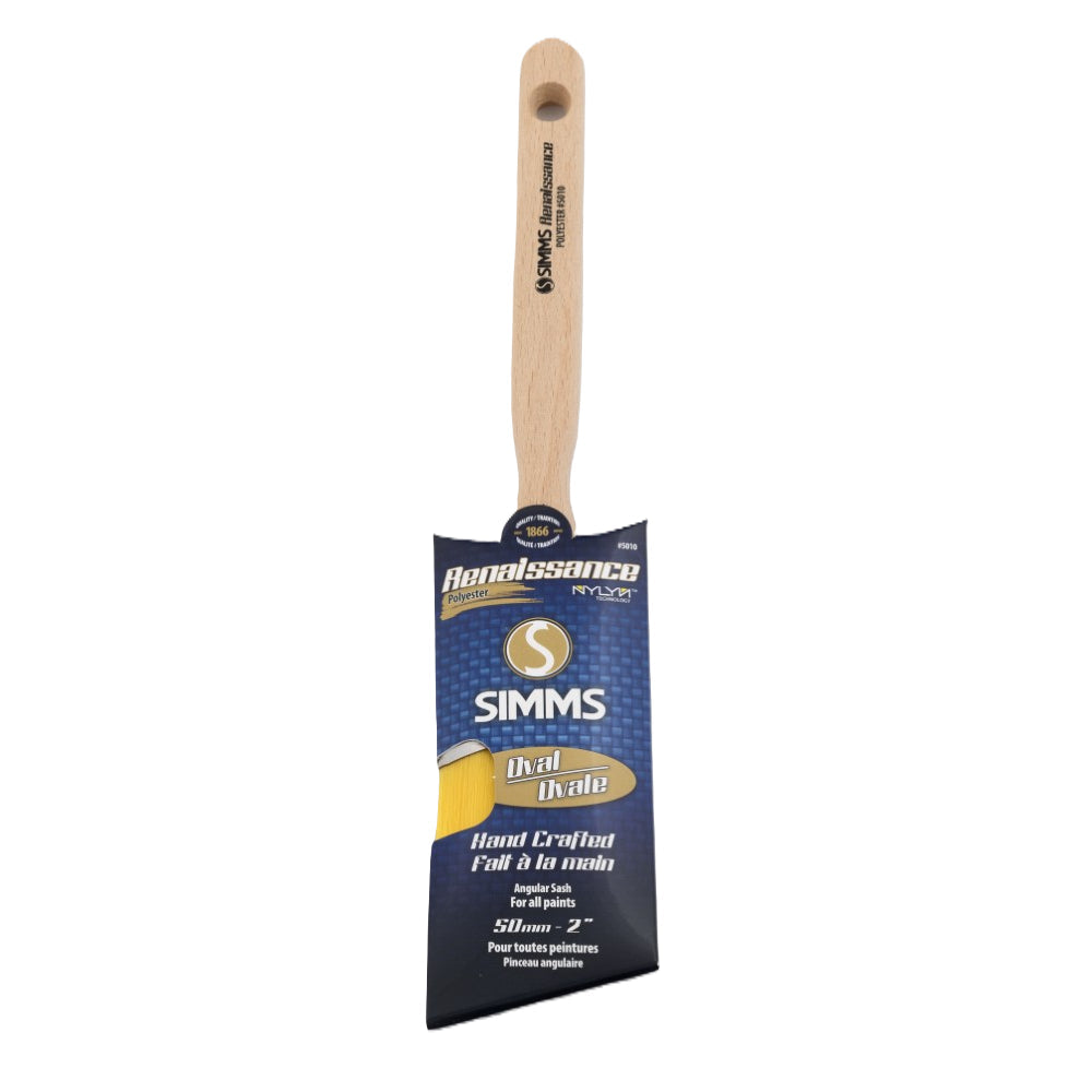 SIMMS 2in Renaissance Oval Sash Paint Brush