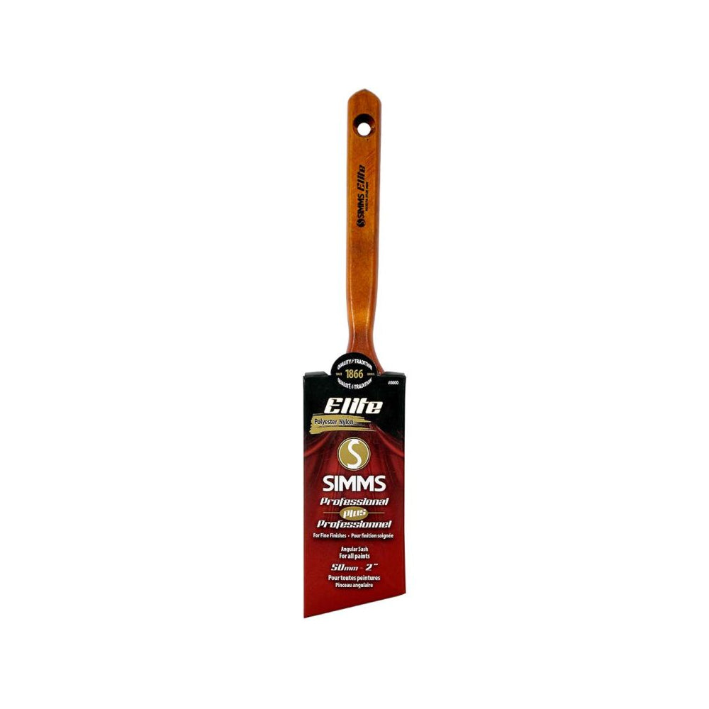 SIMMS 2in Elite Professional Angular Sash Paint Brush