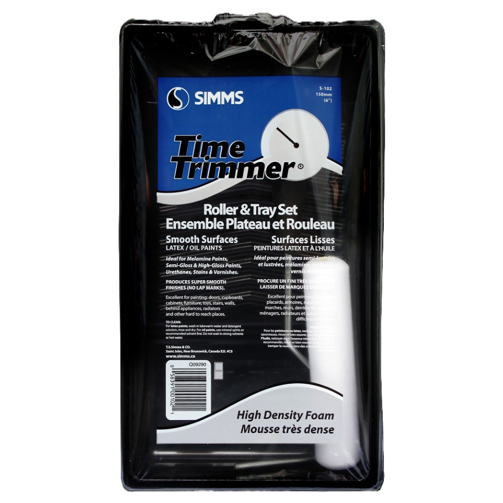 SIMMS 3pc Mini Roller Set 6in X 7/16in