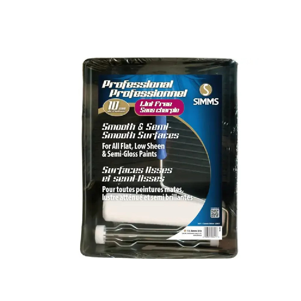 SIMMS 3pc 9-1/2in Lint Free Roller Set