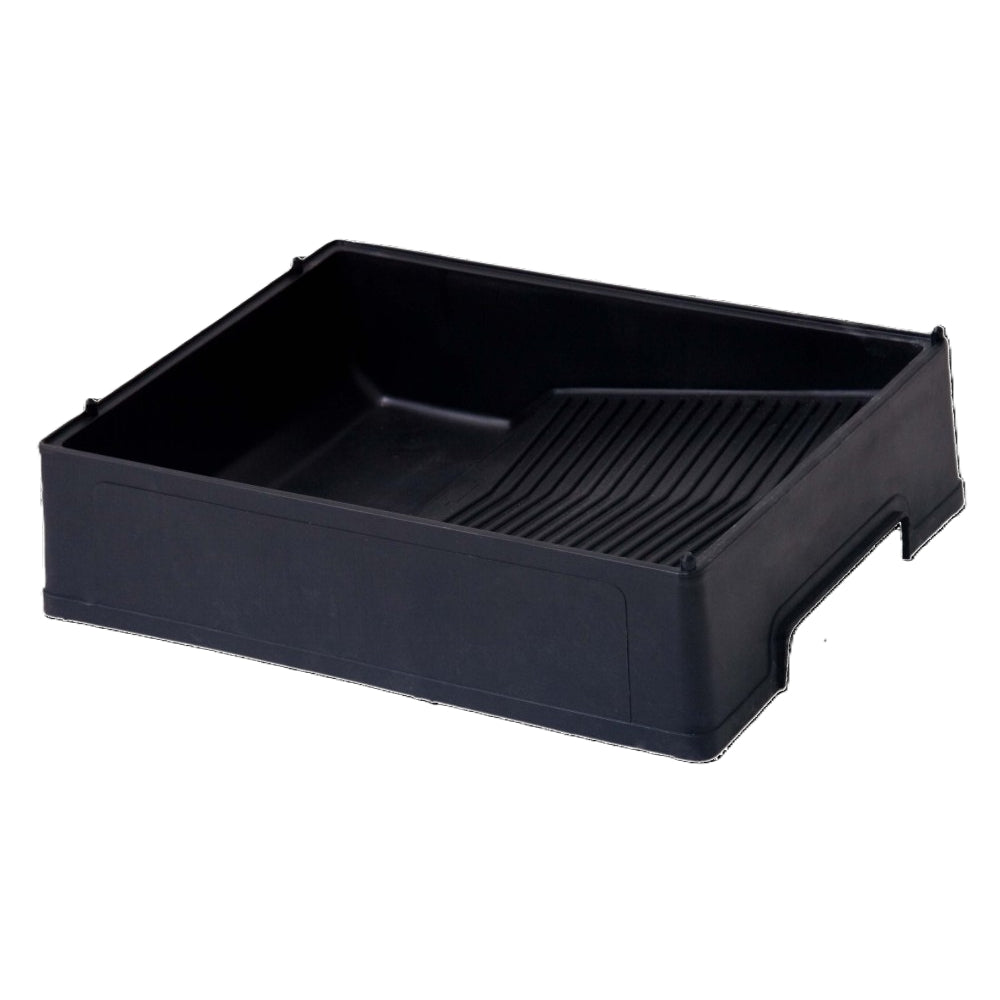 SIMMS Jumbo 4L 9-1/2in Professional Paint Roller Tray - Black