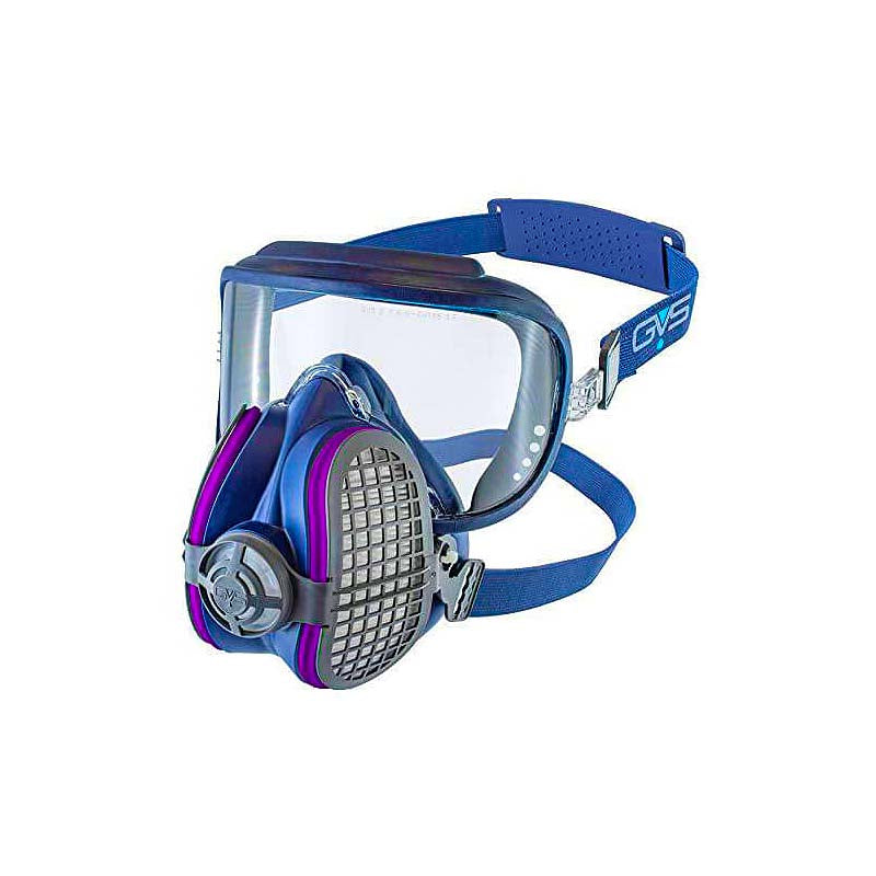 GVS Elipse Integra P100 Half Mask Respirator with Integrated Eye Protection and Filters - Medium/Large