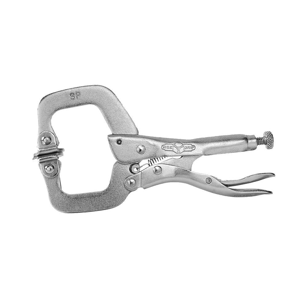 Irwin 6 Inch 6SP Original Locking C-Clamp with Swivel Pads