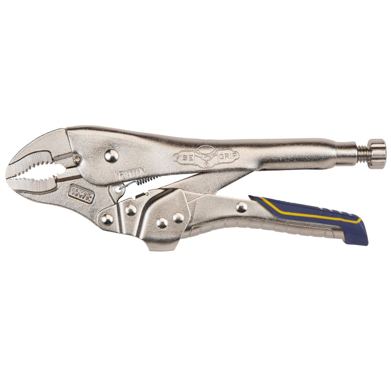 Irwin Vise-Grip 10 Inch Fast Release Curved Jaw Locking Pliers with Wire Cutter