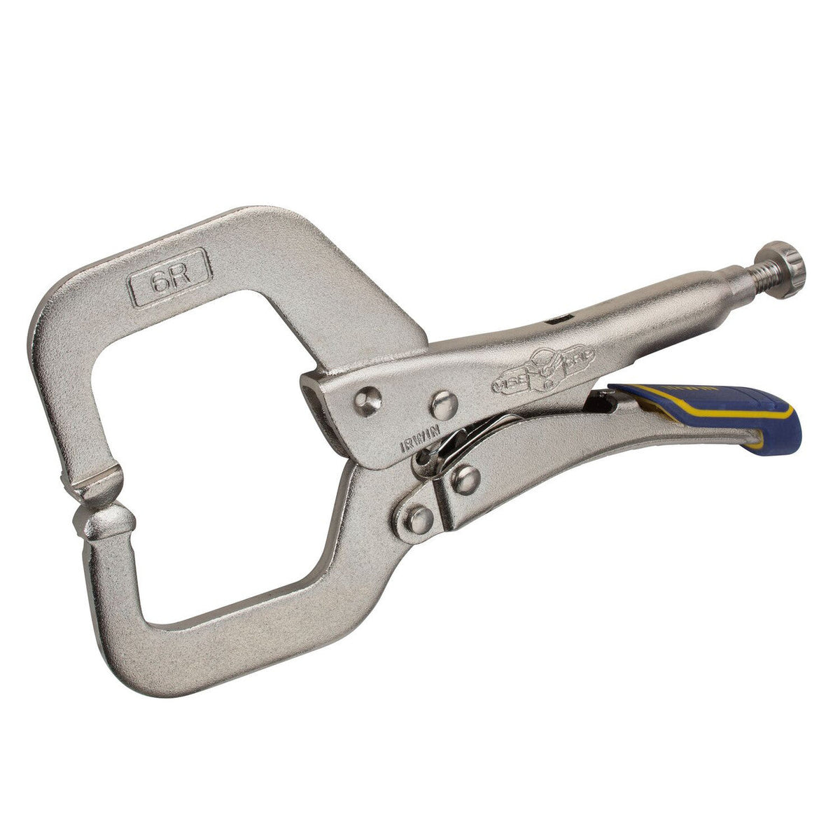 Irwin 6R Vise-Grip 6 Inch Fast Release Locking C-Clamp with Regular Tips