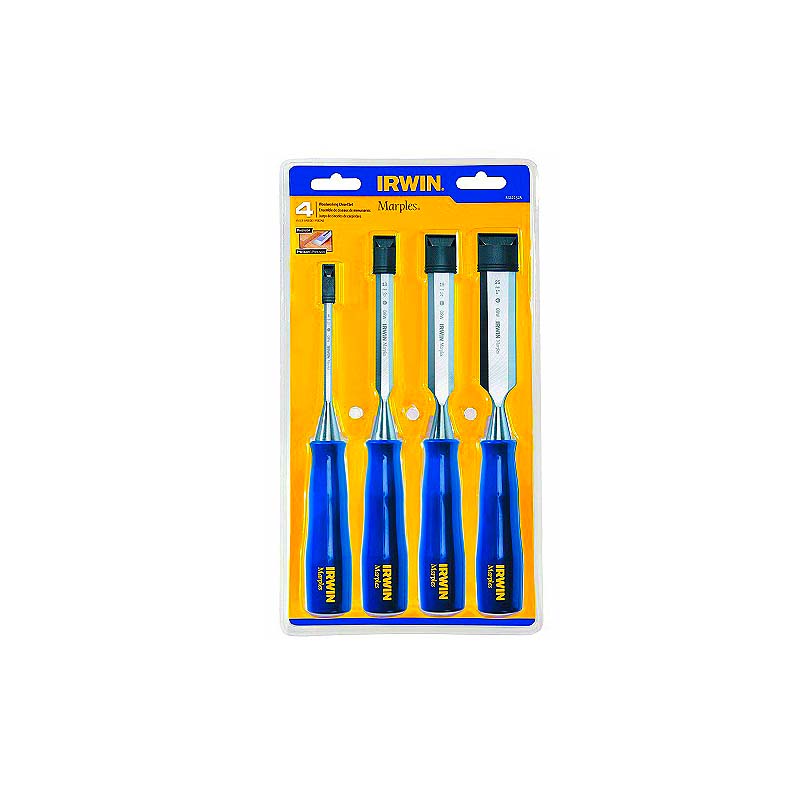 Irwin Marples 4pc Woodworking Chisel Set